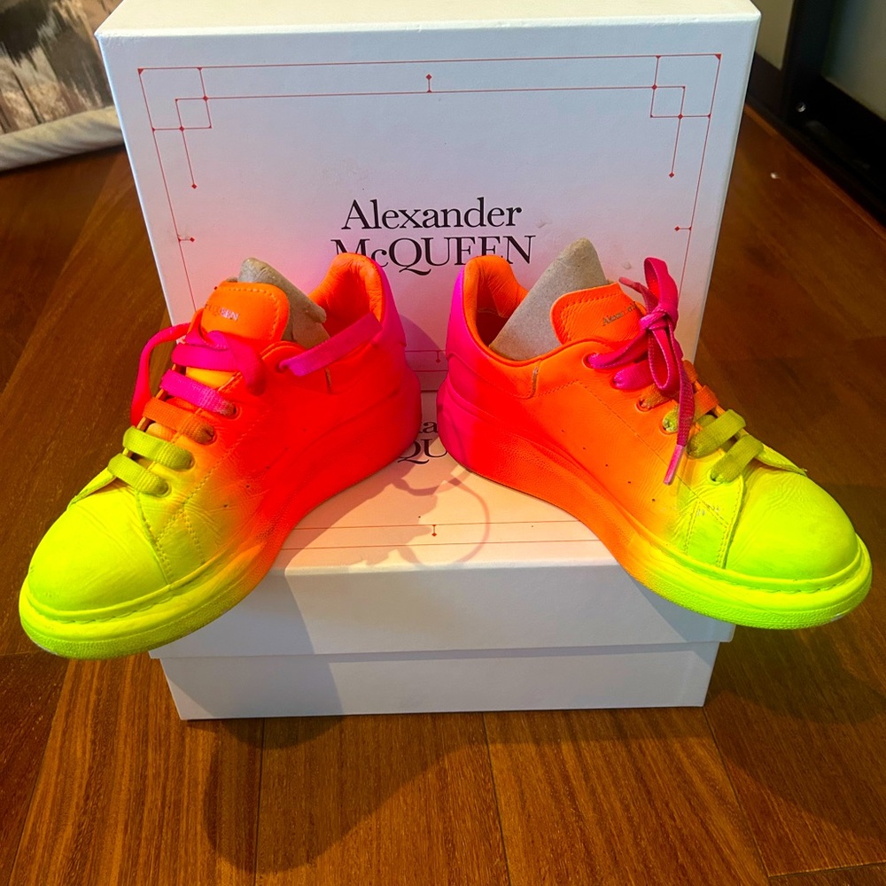 Alexander McQueen KIDS LARRY OMBRÉ sneakers
